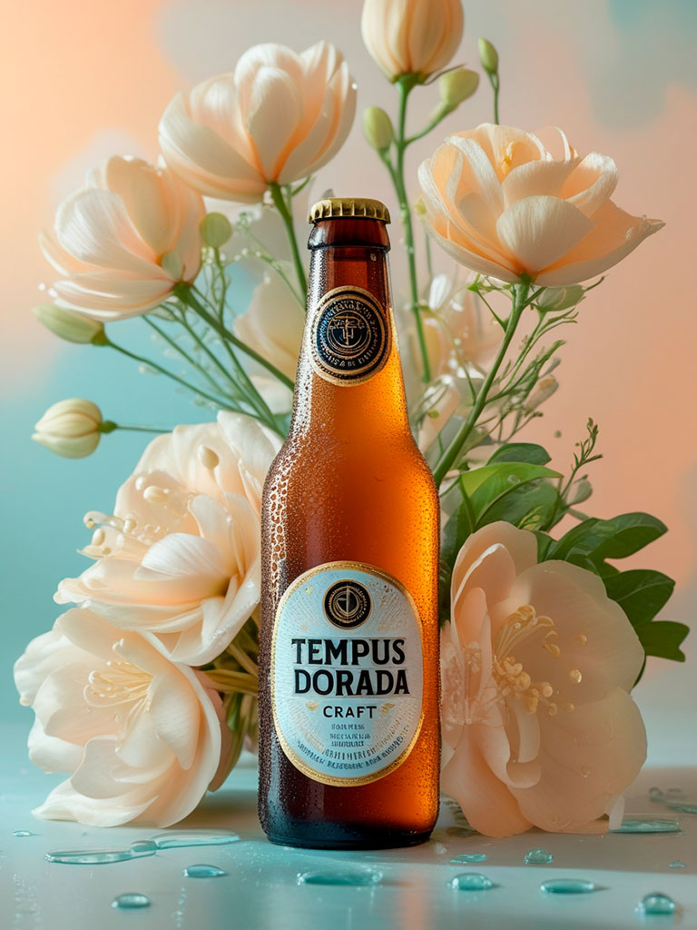 Cerveza Artesanal Tempus Dorada