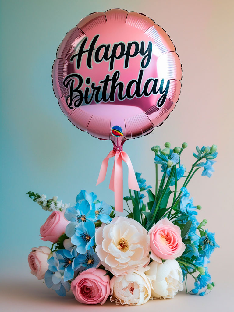 Globo Metálico Feliz Cumpleaños