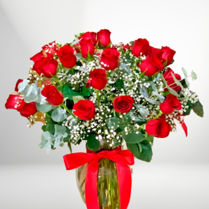 Aura floral (24 rosas)